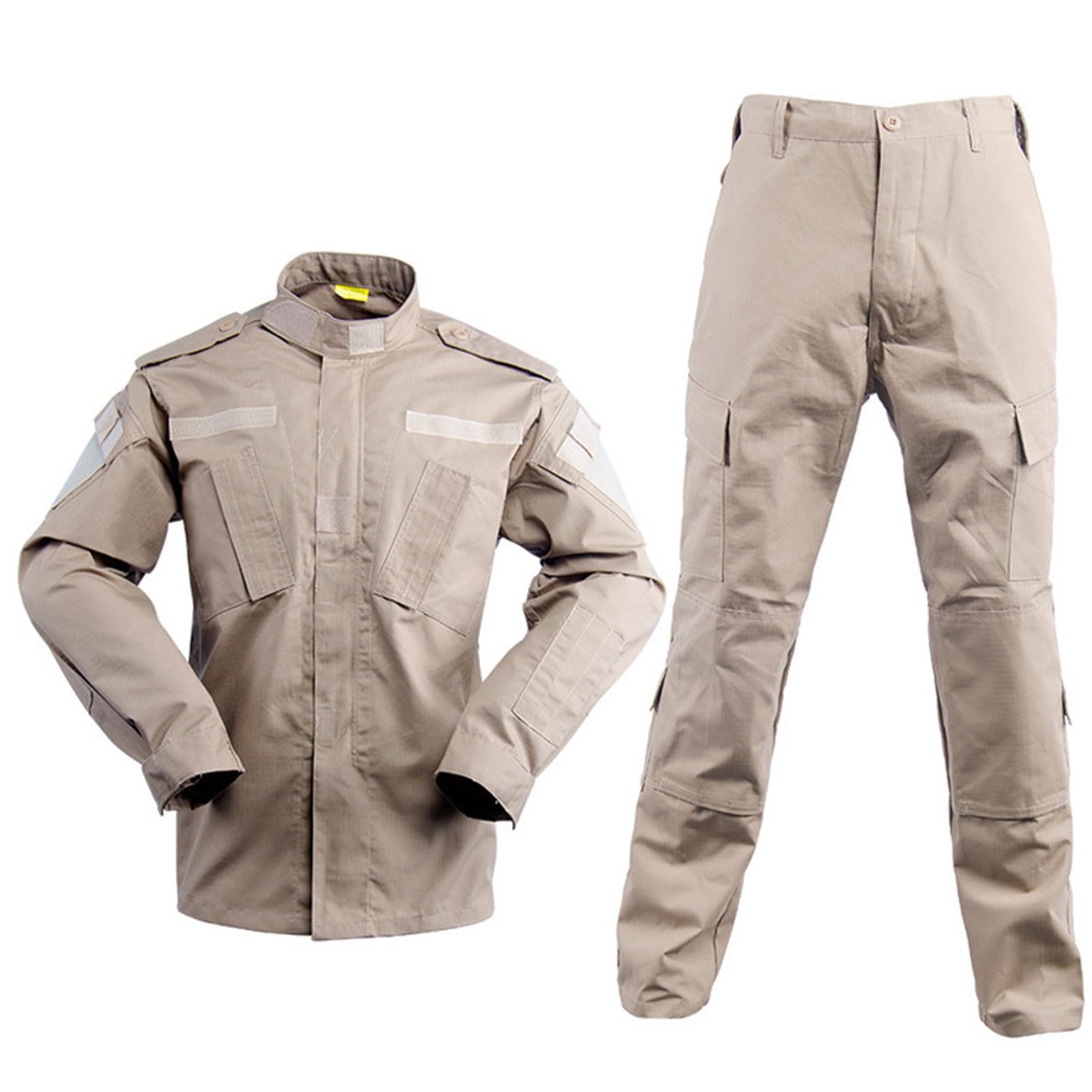 Tuta Tattica Combattimento Mimetico da Uomo Giacca BDU Camicia E Pantaloni Uniforme Cintura Tuta Camo CS Gioco Militare Paintball Airsoft