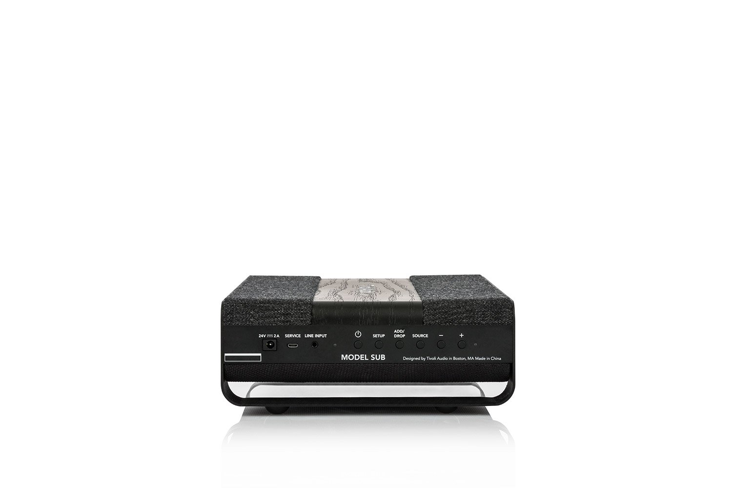 Tivoli Audio ART Line Model SUB - Subwoofer wireless abilitato Wi-Fi - Nero cenere/nero