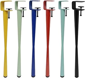 2脚まとめ買い fu_yu Amazon.co.jp: FENGSHOUU クリップ式テーブル脚 高耐久 F型 調節可能な