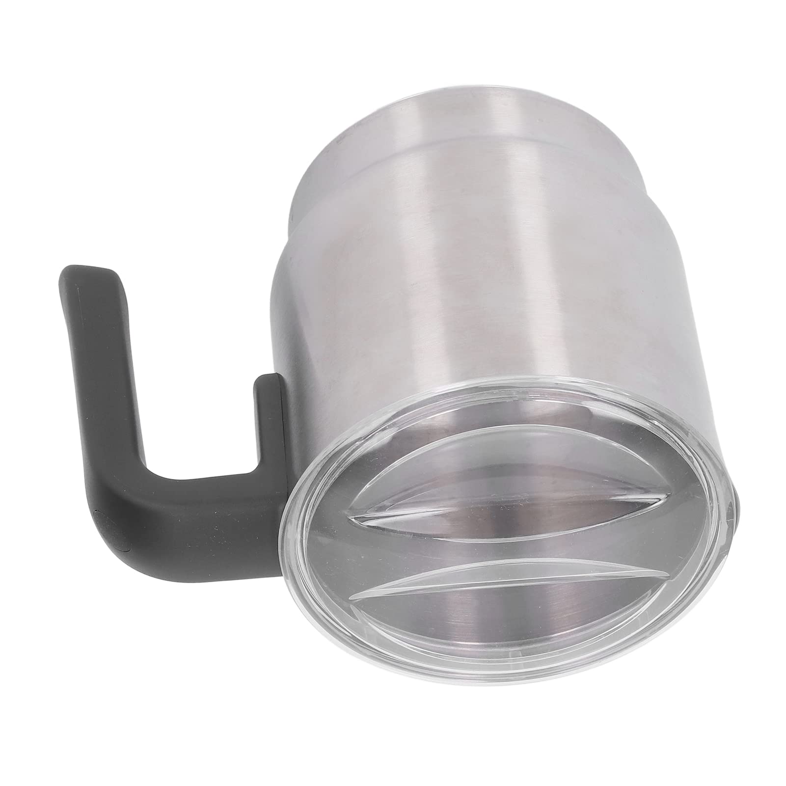 Fdit Montalatte in Acciaio Inox da 700 Ml, Schiumatore Elettrico
