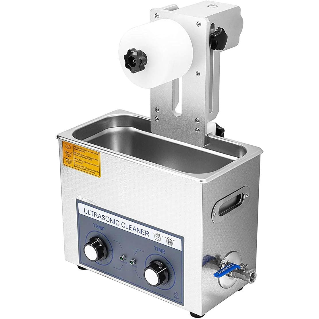 Ultradźwiękowy środek Do Czyszczenia Płyt Winylowych, 6l 180w Myjka Ultradźwiękowa O Dużej Pojemności Z Podgrzewaczem I Zegarem Cyfrowym, Do Protez Okularowych Do Zegarków Jubilerskich
