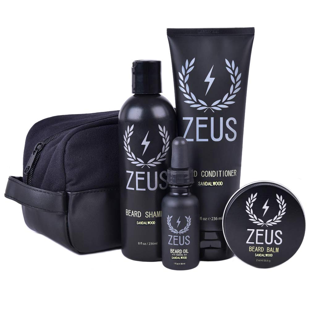ZEUSEveryday Beard Grooming Dopp Kit, Vanilla Rum