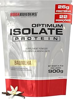 Optimum Isolate Whey Protein Baunilha 900g - Bodybuilders