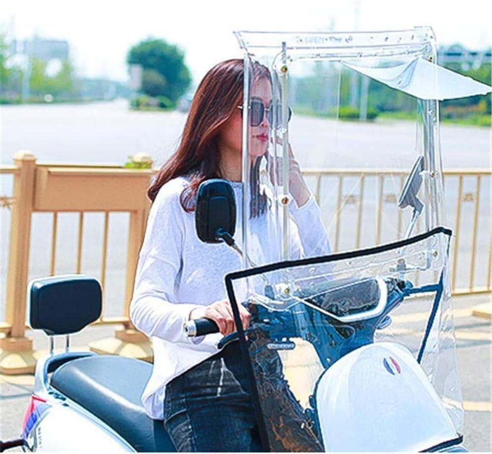 Vollständig geschlossene wasserdichte transparente Abdeckung für Elektrofahrräder und Motorräder