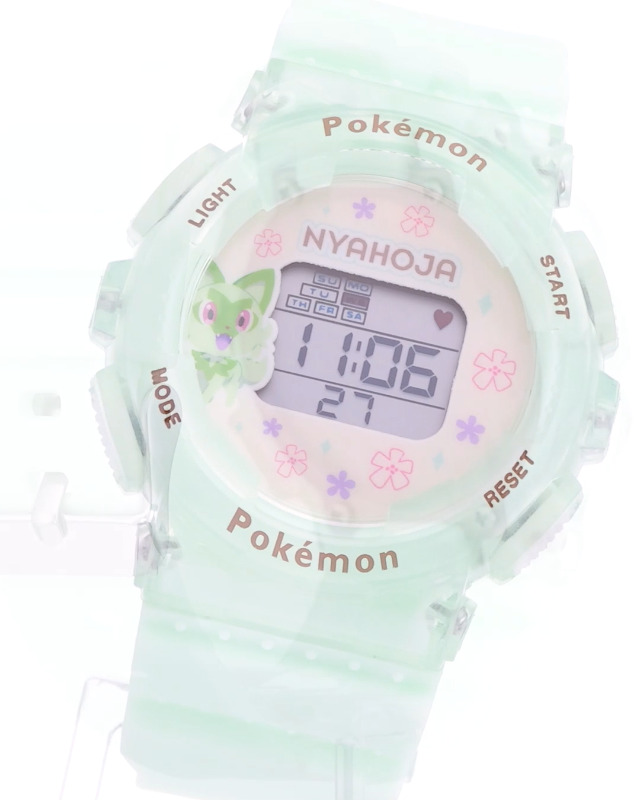 CASIO ポケモンコラボ デジタル腕時計 BABY-G” 「ピカチュウ」のコラボレーションモデル | カシオ