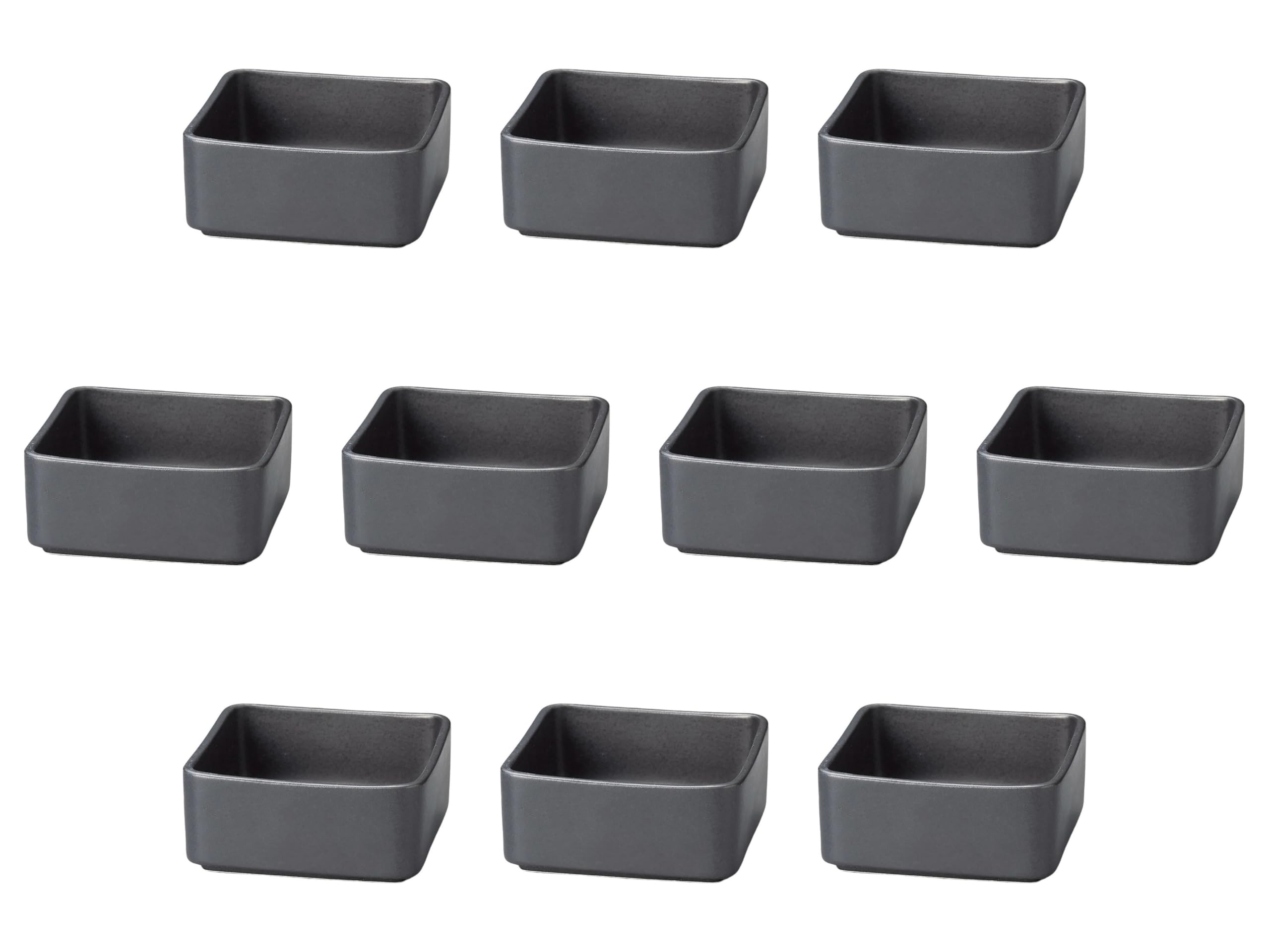 Set of 10 Black Tea Bag Box [3.2 x 3.2 x 1.4 inches (8.2 x 8.2 x 3.5 cm) | Setomonohonpo