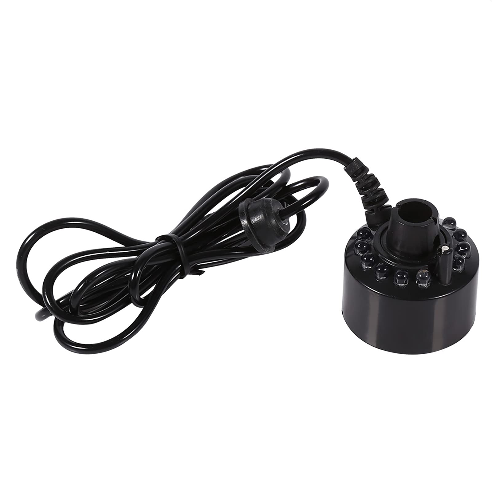 Mini Nebulizzatore per Laghetto da Interno 24V LED Mist Maker per l'abbellimento di Rock Pot