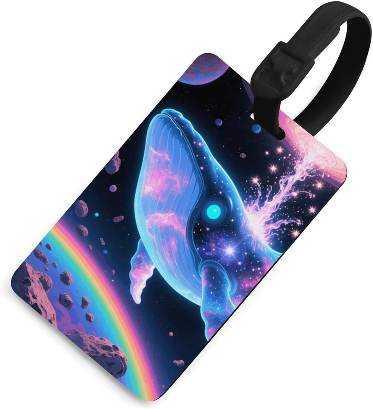 Sci-fi Whale Luggage Tags Airplane Travel Essentials