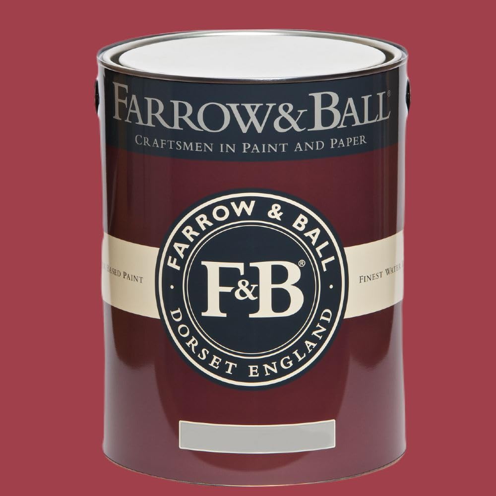Paint Stop Mixed Colour Farrow & Ball Estate Emulsion 217 Rectory Red 5L