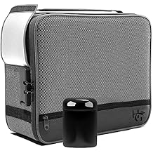 Herb Guard Extra Large Smell Proof Case with Combination Lock Smell Proof Box Holds Herbs, Spices, Teas and Dried Foods with Smell Proof Jar, Built In Tray, Travel Bags