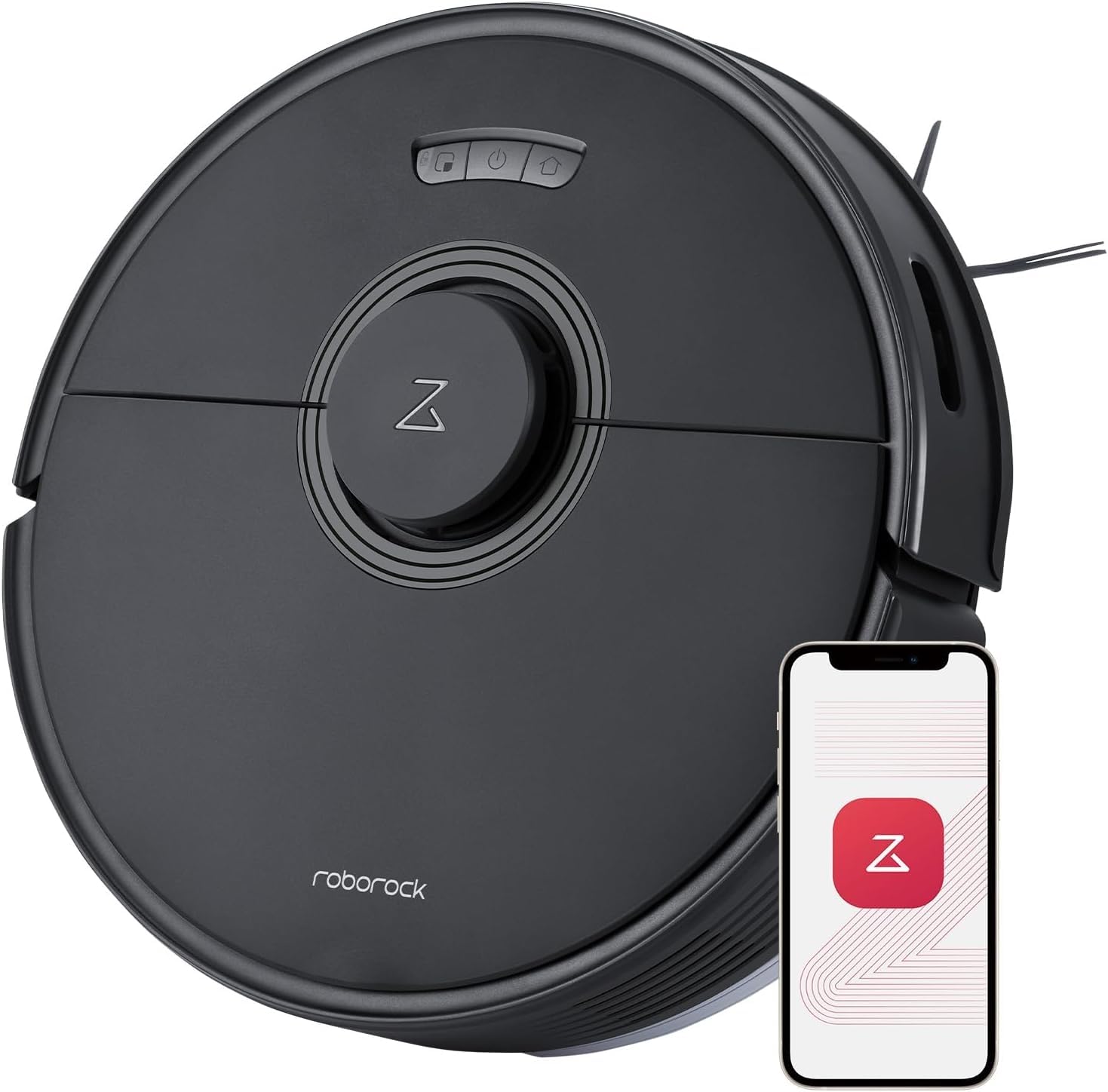 Robô aspirador de pó e passa pano Roborock Q7 Max, sucção 4200Pa