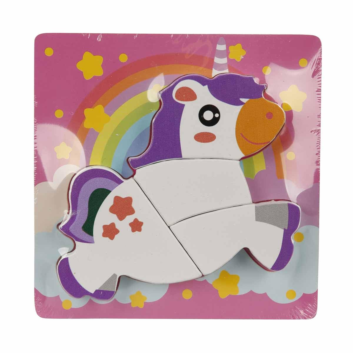 SUNMAN Tahta Puzzle Unicorn