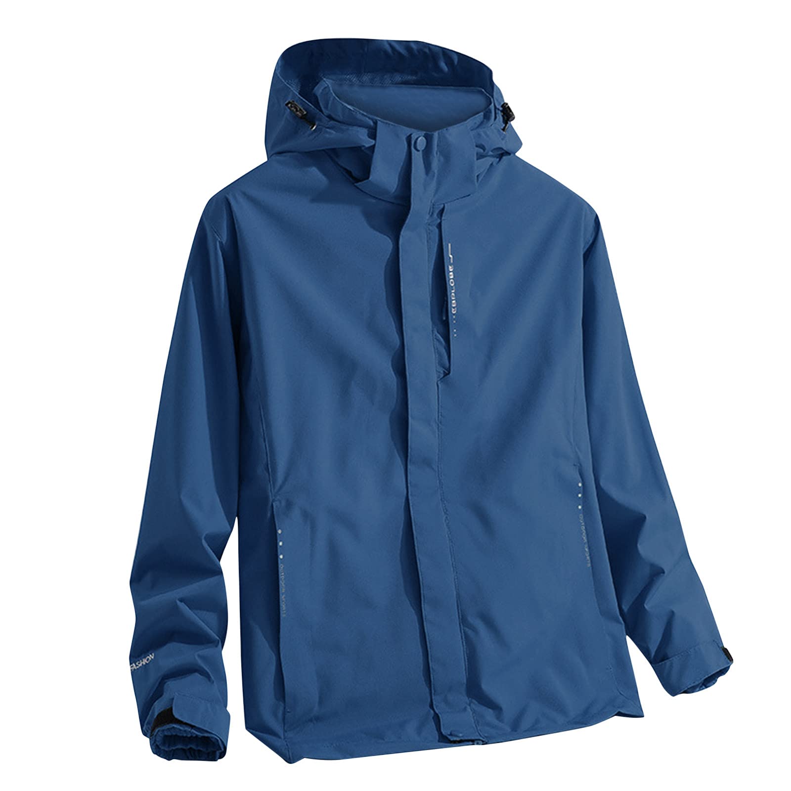Windbreaker Herren Wasserdicht Regen Jacke Outdoor  Produktbild-Vorschau 9
