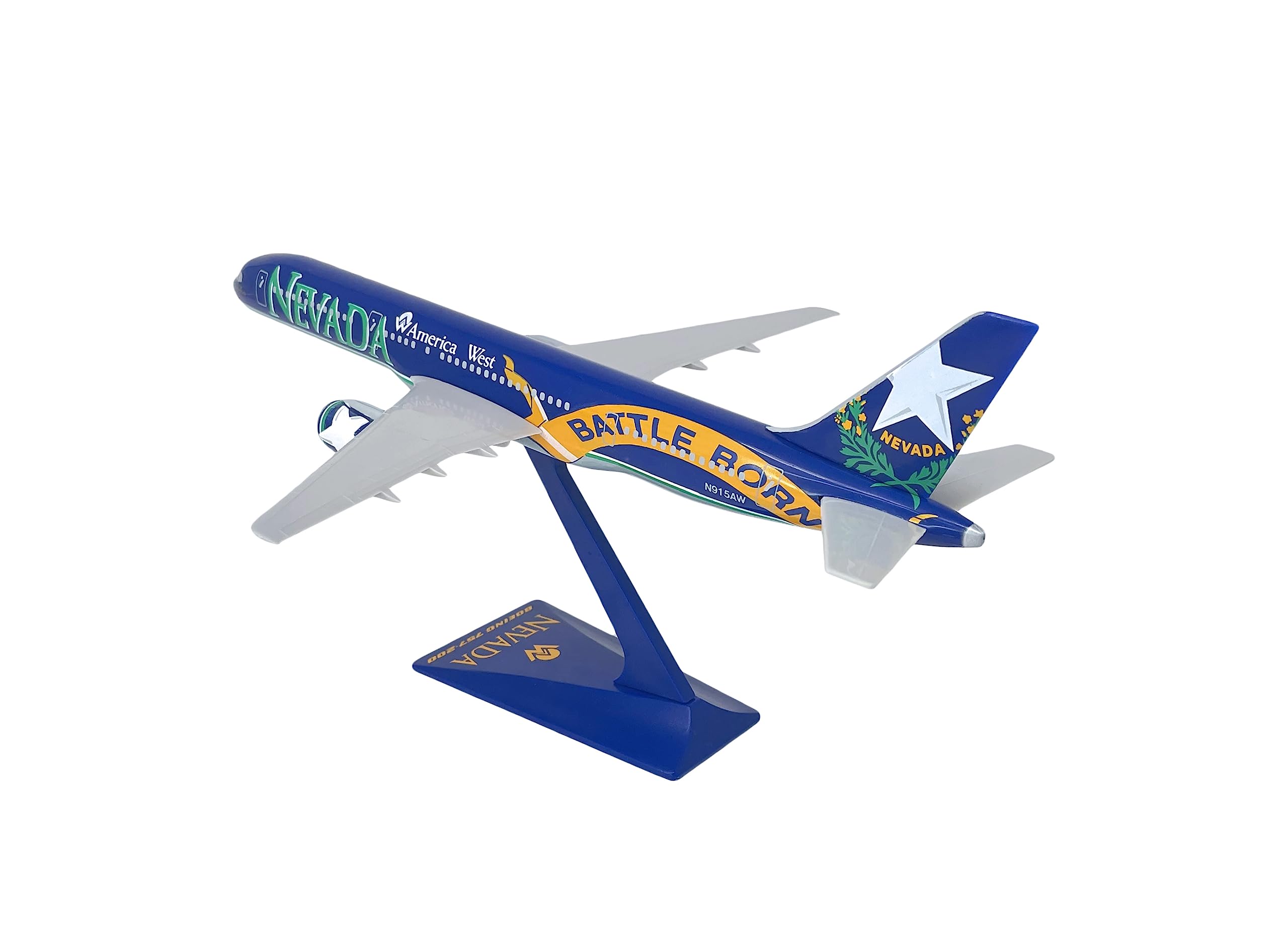 Amazon.com: Flight Miniatures America West Nevada State Livery 757