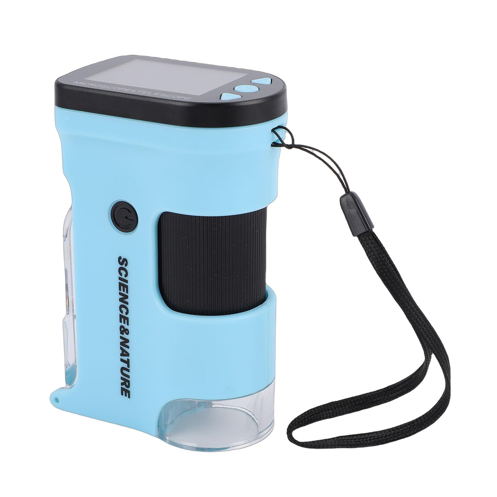 Microscopio de Bolsillo 800X, Mini Microscopio de Mano, Gift Portátil para Niños Estudiantes - Observación Microbiológica en Casa