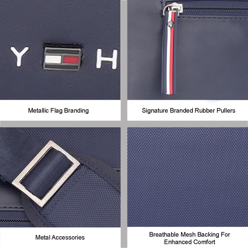 Image of TOMMY HILFIGER Polyester Office Bag for Men, Black, GRENADA