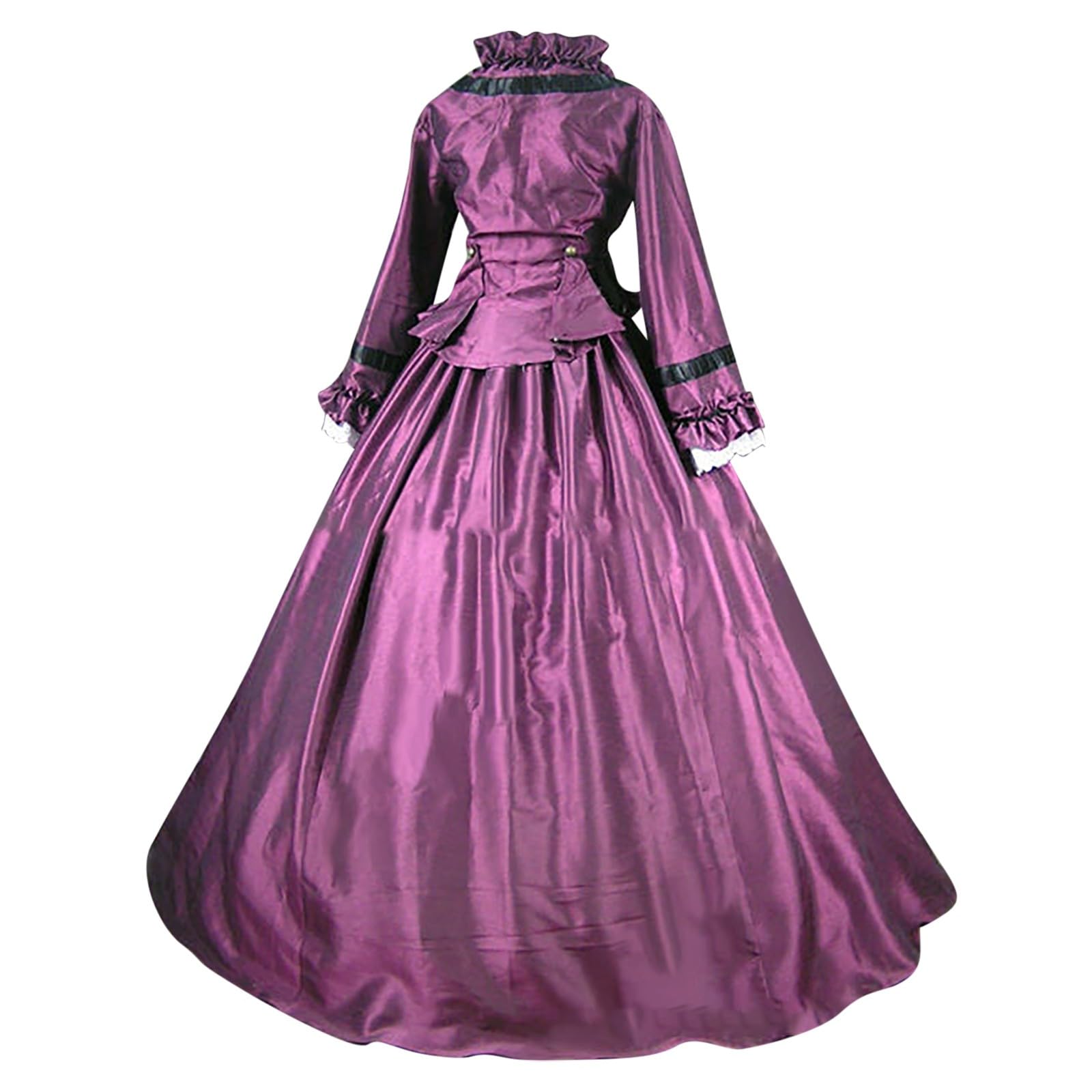 Renaissance Kleid Gothic Mittelalter Kleidung Lolita Cosplay Kleider