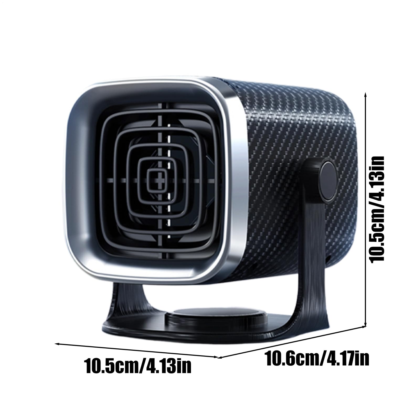 Riscaldatore Auto Portatile,24V Portatile Rotante Ad Alta Efficienza Riscaldatore Veicoli Invernale - Ventilatore Auto Con Funzione Antisbrinamento Vetri | per Furgoni SUV Taxi Camion
