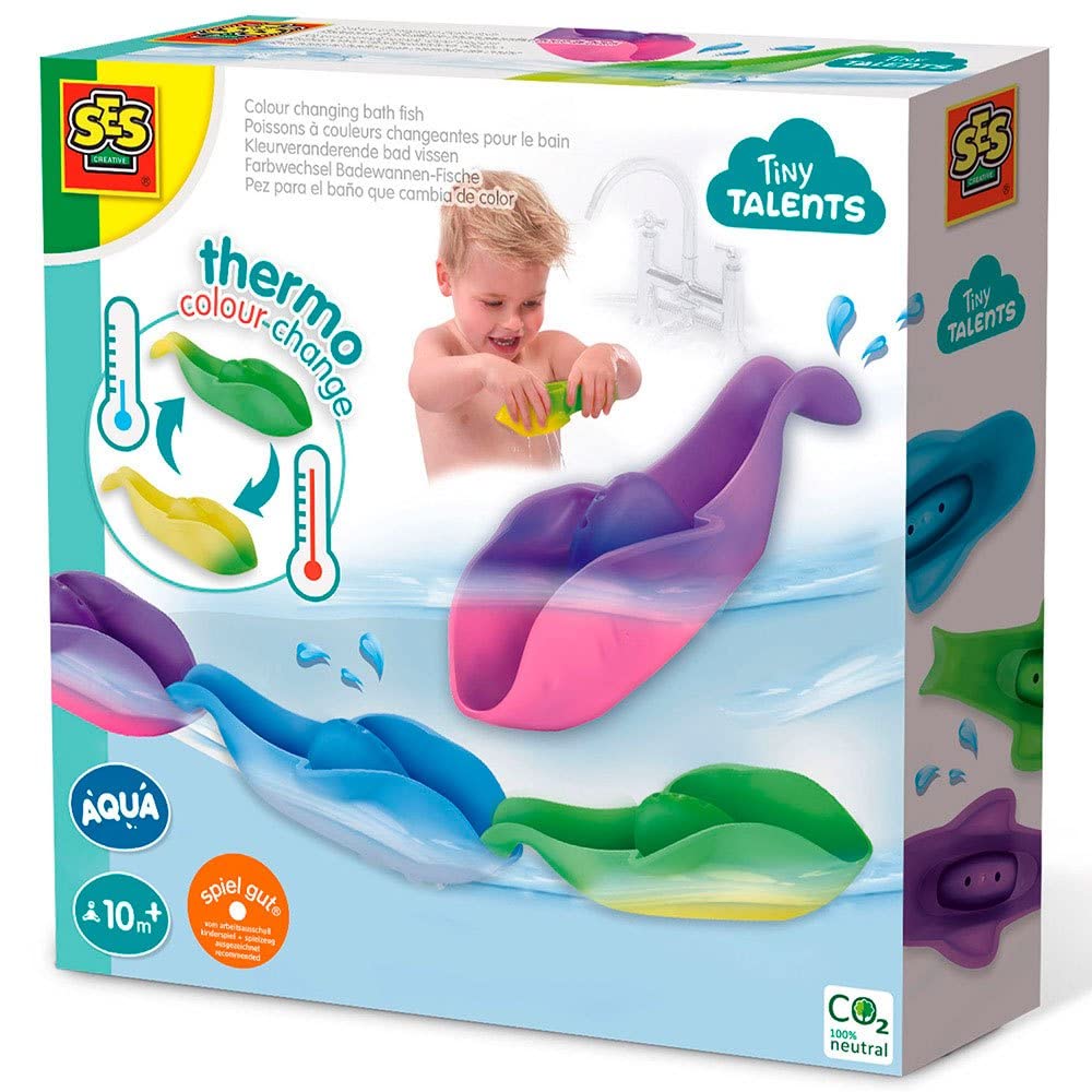 Ses Creative Colour Changing Bath Fish Multi