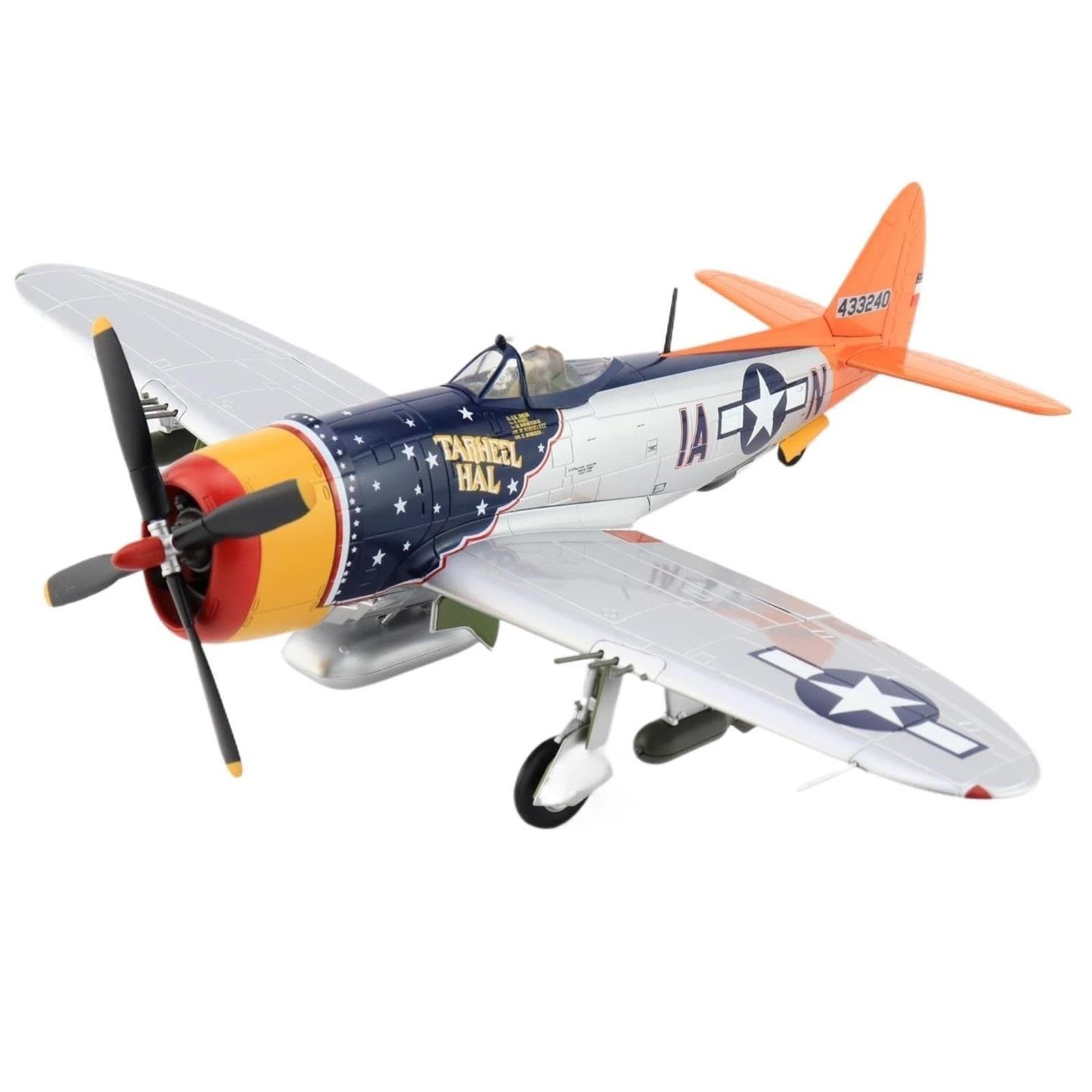 aerei a reazione Aereo da caccia P-47D Tarheel Hal Tenente 'Ike' David 1945 Lega regali per piloti