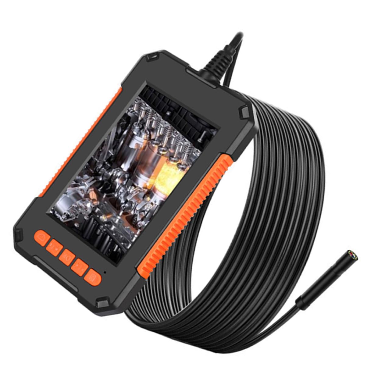 PRETYZOOM 1pc Digital Borescope Black Repairing Tools Handheld Inspection Camera
