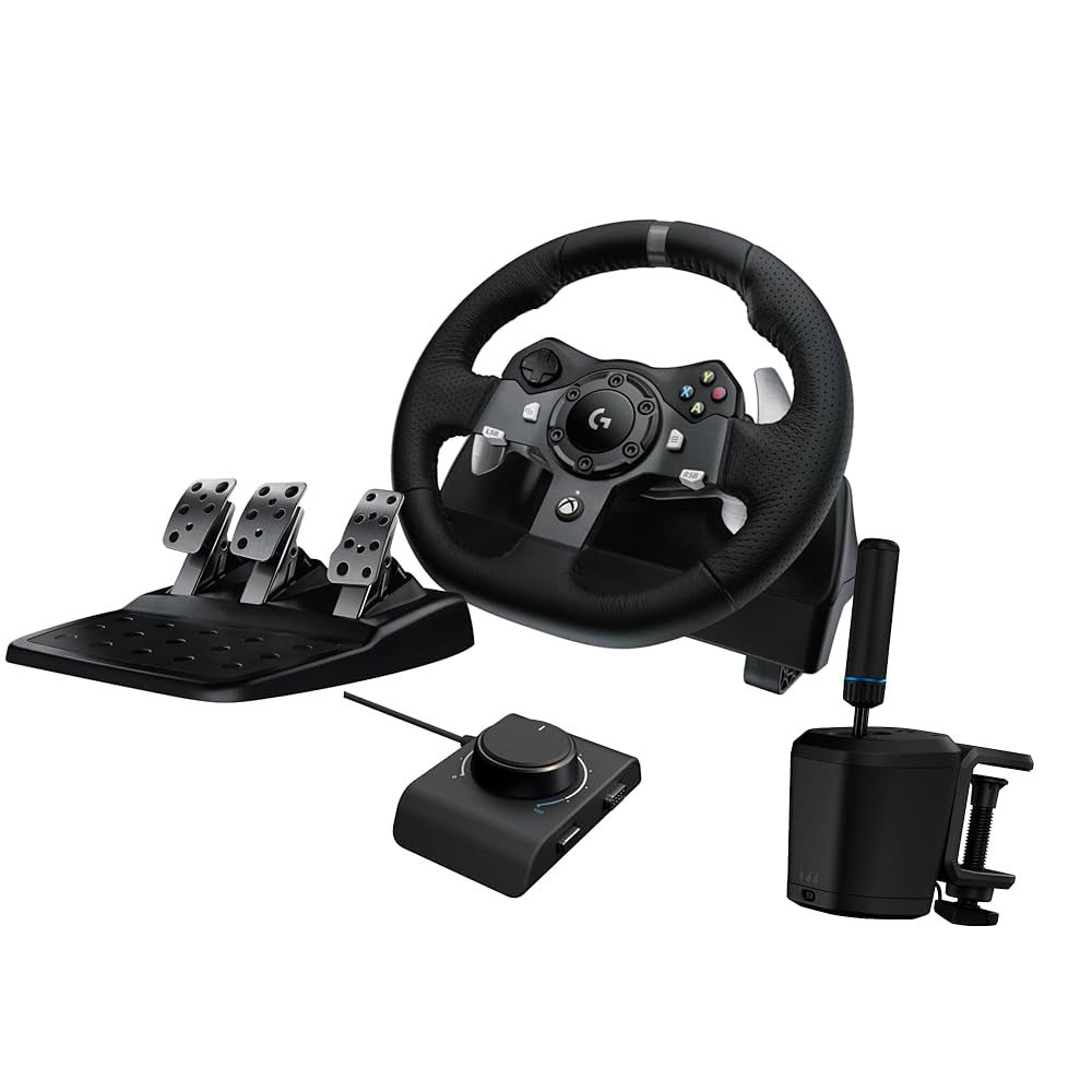ポメラー　logitech G920 シフター付き Amazon.com: Logitech G920 Driving Force Racing Wheel and