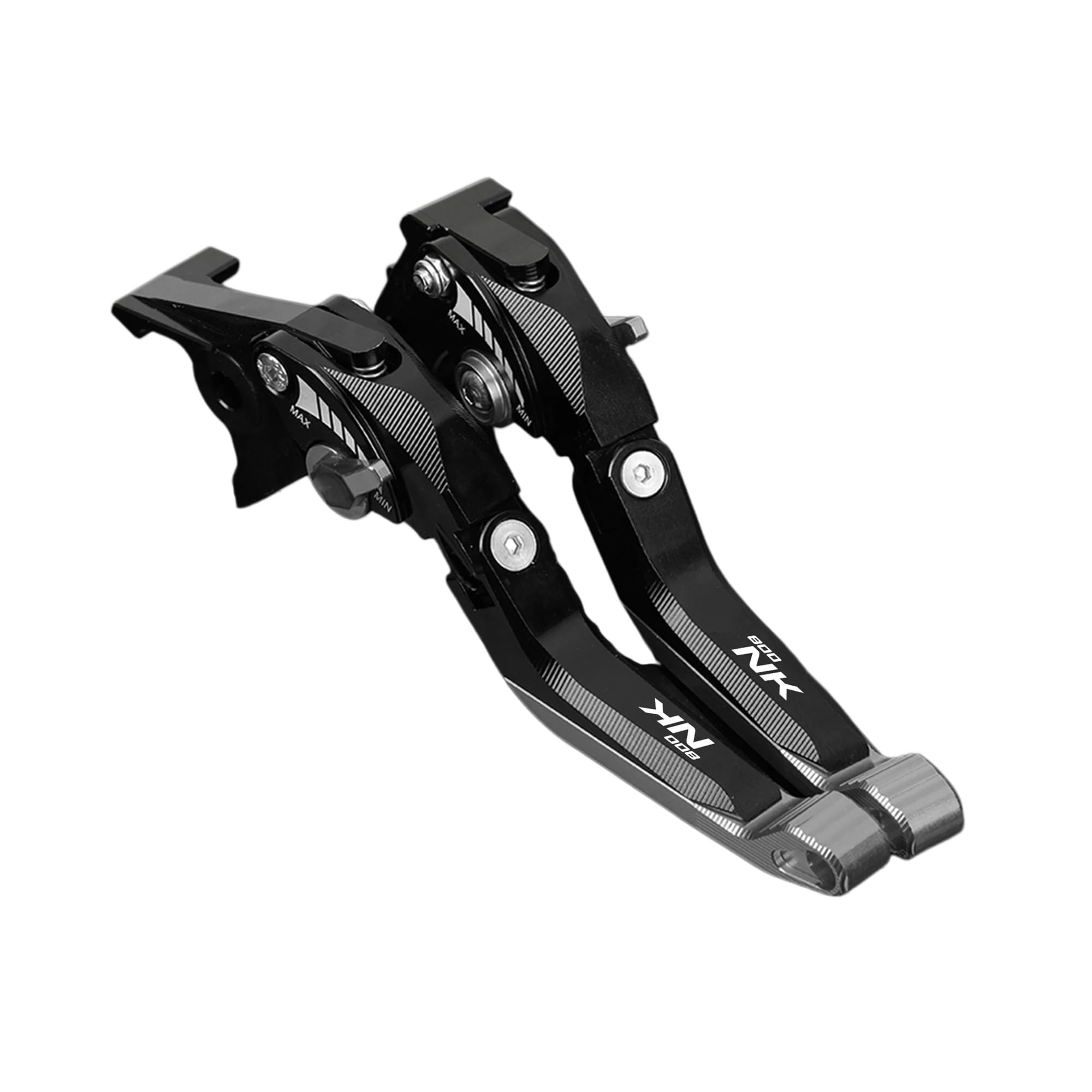 Wnftyske Black A Motorcycle Brake Clutch Lever Pivot Levers For Cfmoto 800Nk Nk800 Motorcycle Adjustable Cnc 5D Aluminium Brake Clutch Lever ﻿For 800Nk Set