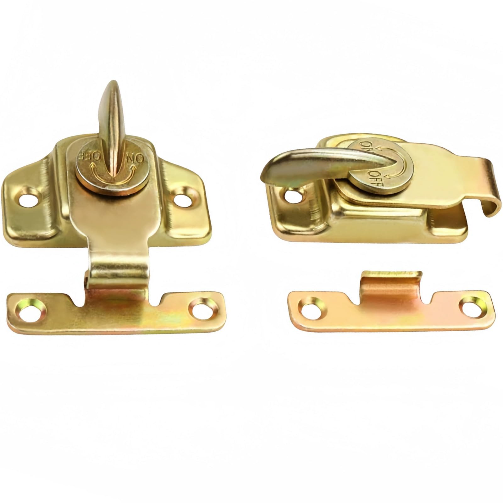 Qinuseaks 2 Set Table Leaf Latch Hardware Buckle for Conference Tables Lock Clasp Table Extension Buckles for Secure Leaf Connection