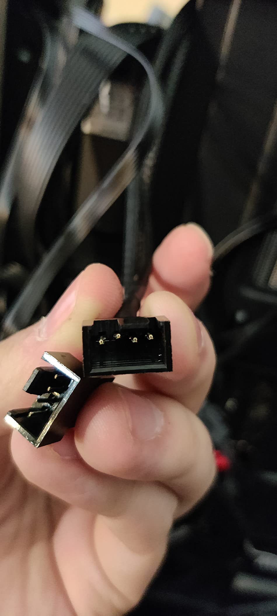 1/mo Finance Gavemi Fan Splitter, PWM 4 Pin PC Case Fan Splitter Adapter Cable Compatible 3