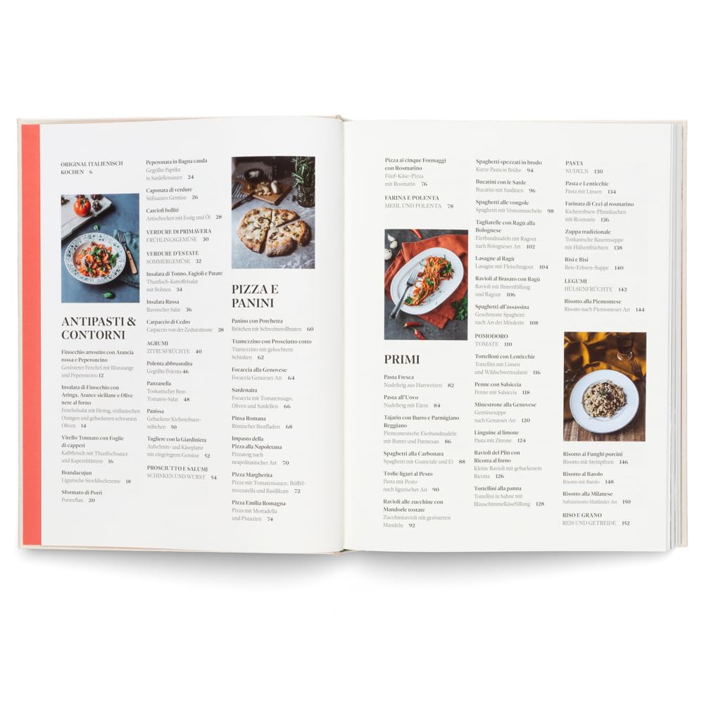 Originale: Die Rezepte und Zutaten der original italienischen Küche