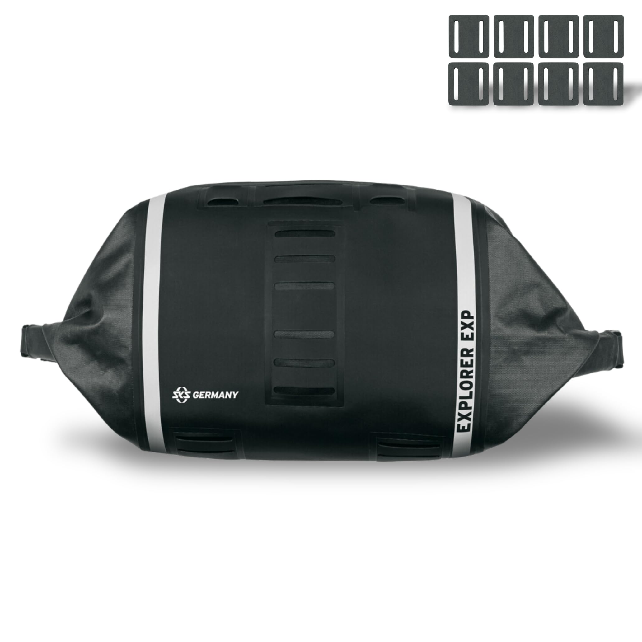 SKS GERMANY Unisex – Explorer EXP torby do pakowania, czarne, 9 l