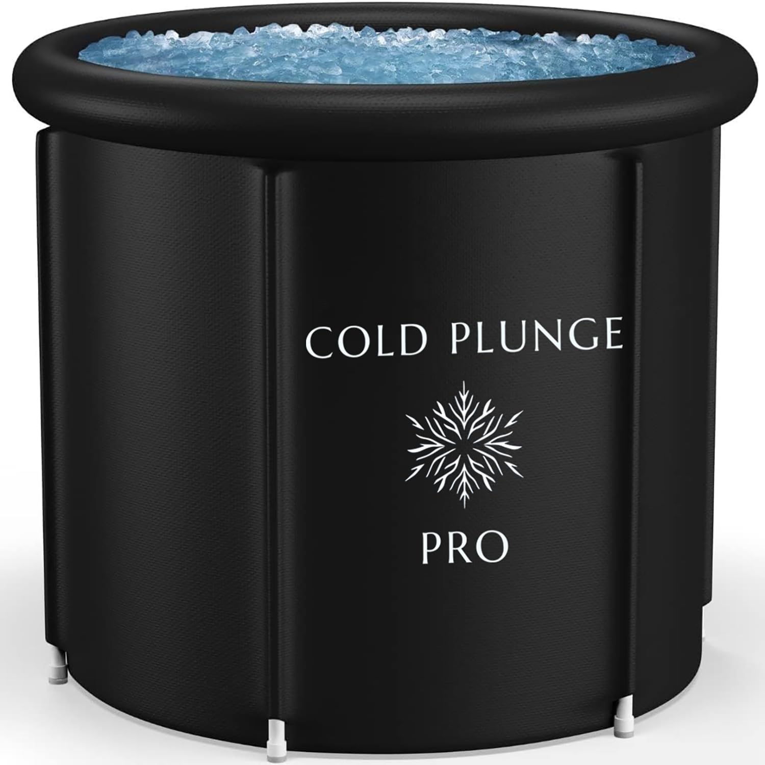 Ice Bath Tub for Athletes Cold Plunge Tub for Recovery (XL Size) with Multi Layer Insulated All-Weather Cover Extra Large Plunge Pool USA Owned By Cold Plunge Pro, White (Similar image)