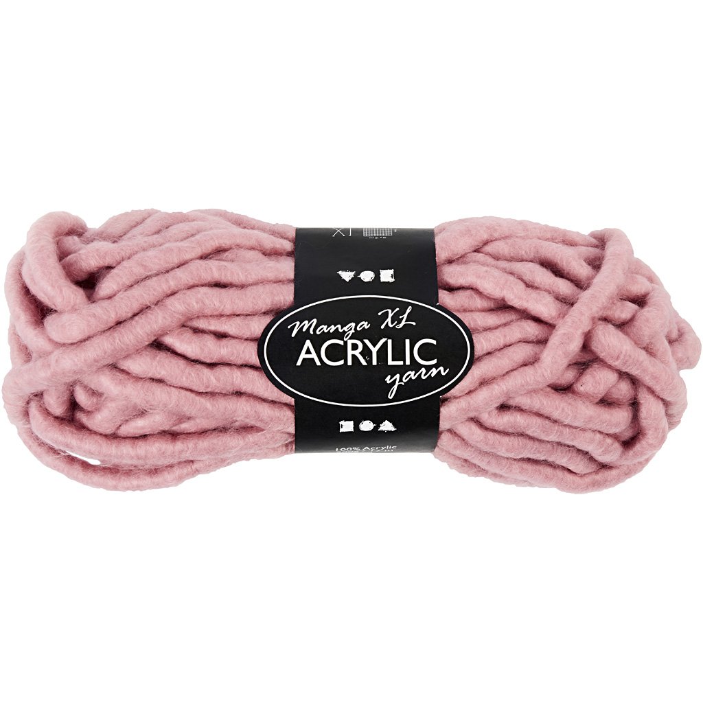 Chunky Yarn of Acrylic, Rose