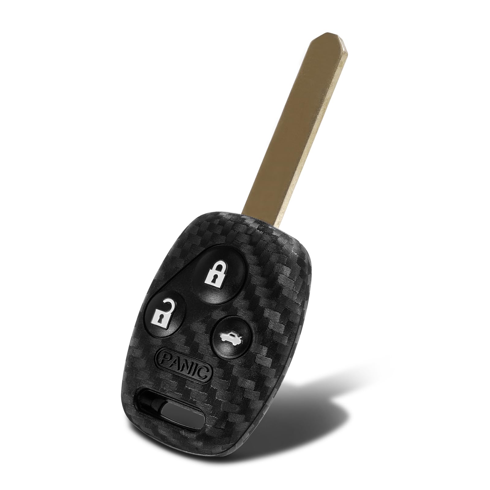 WORCAS Key Fob Case Carbon Fiber Pattern Silicone Cover Compatible with Honda Accord Civic CR-V CR-Z CROSSTOUR FIT Insight Odyssey Pilot Ridgeline 3 4 Button Keyless Entry Remote WORCAS Key Fob Case Carbon Fiber Pattern Silicone Cover Compatible with Honda Accord Civic CR-V CR-Z CROSSTOUR FIT Insight Odyssey Pilot Ridgeline 3 4 Button Keyless Entry Remote