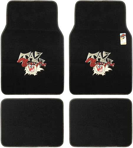 Miniatura 9 de BDK Warner Brothers DC Comics Classic Wonder Woman - Tapetes para automóvil, ajuste universal, juego de 4 piezas delanteras y traseras para