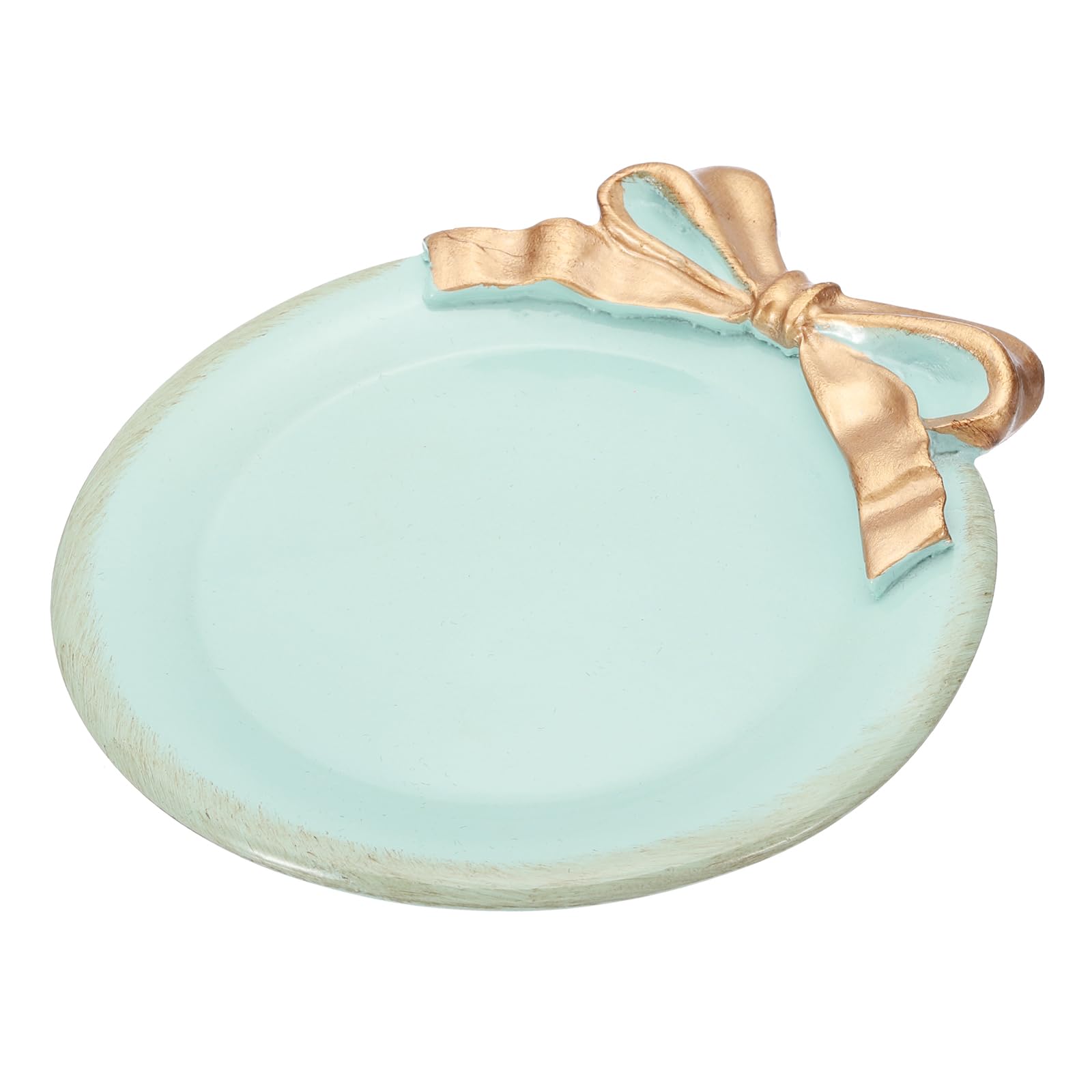 Bandeja para toallas retro azul para decorar tu tocador y baño PATIKIL