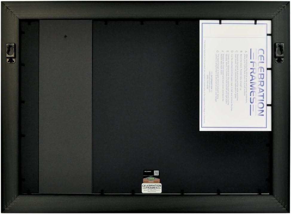 University of The Pacific 8½ x 11 Espresso Finish Manhattan Diploma Frame with Tassel Box