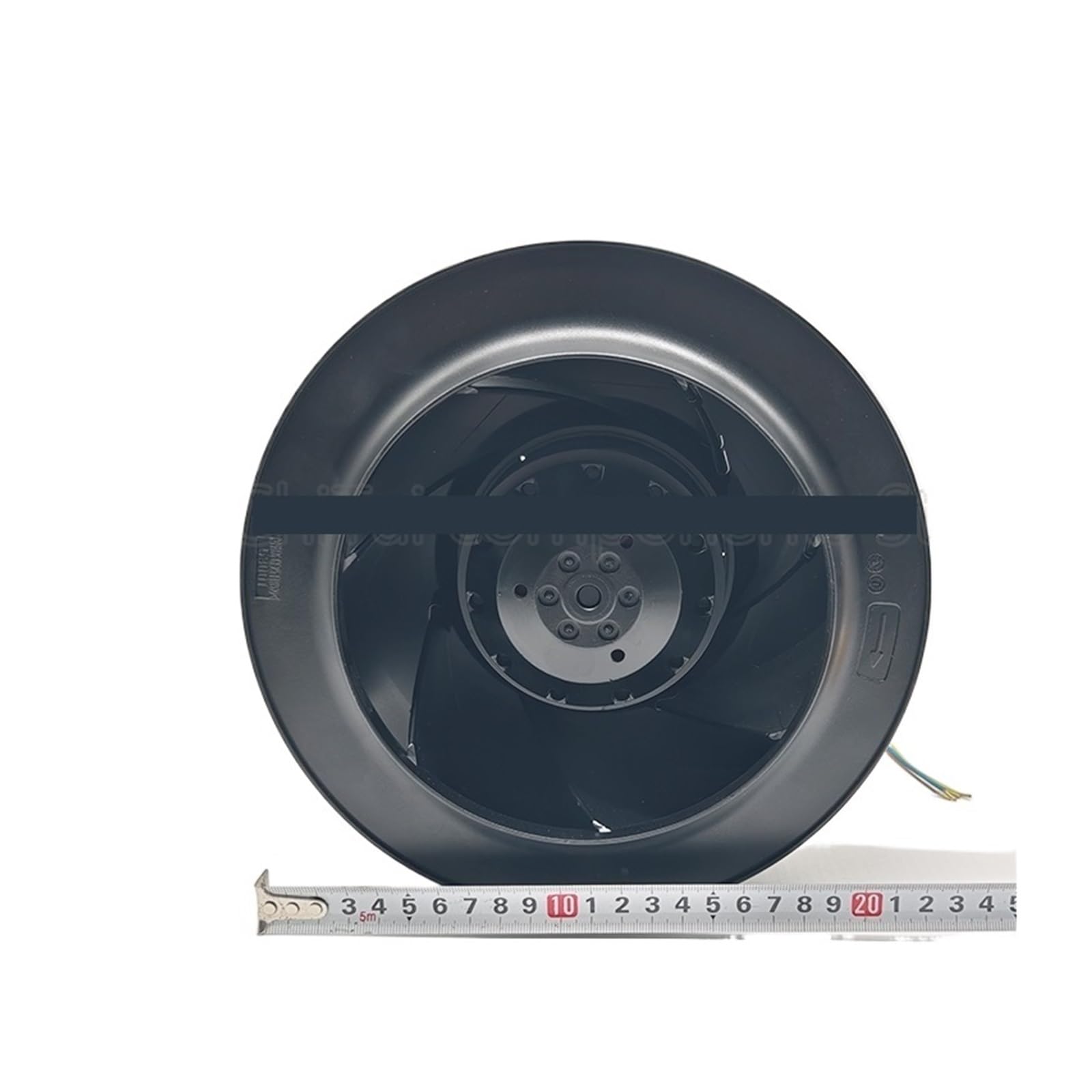 Turbine R2E225-BD92-09 à faible bruit pour refroidissement armoire électrique