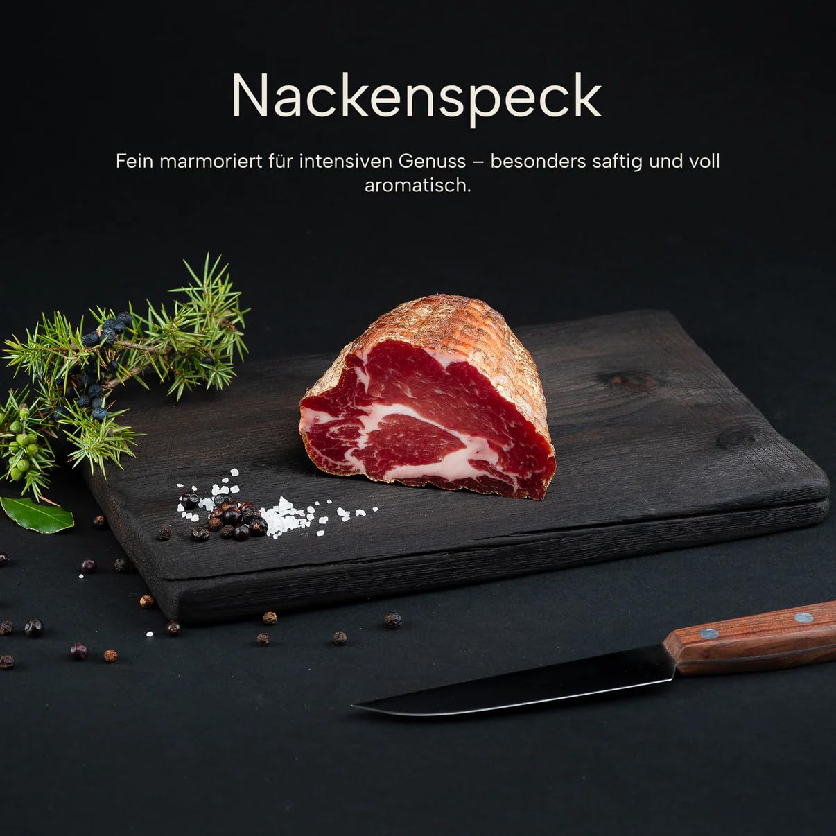 Südtiroler Speck Geschenkbox – 5 ausgewählte Sorten Premium Speck 8+ Monate gereift – Exklusives Feinkost Geschenk für Männer – Original aus Südtirol