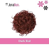 Vista 15 de JUVABUN Moños de pelo rizado con clip, rubio playa, para moños, pieza de cabello para moños, moño rizado, uso diario, lavable y realista, clip