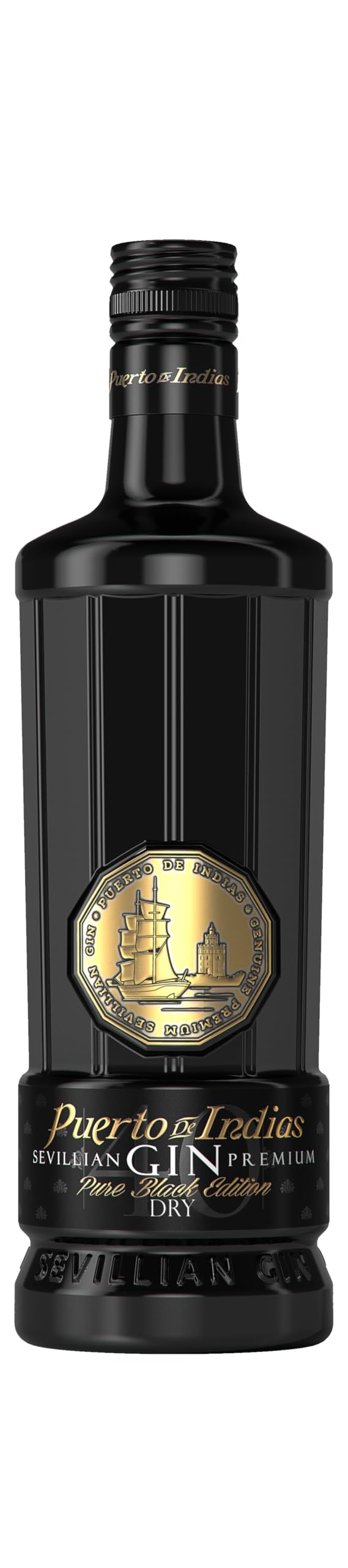 Puerto De Indias Black Dry Gin - Pure Edition Gin