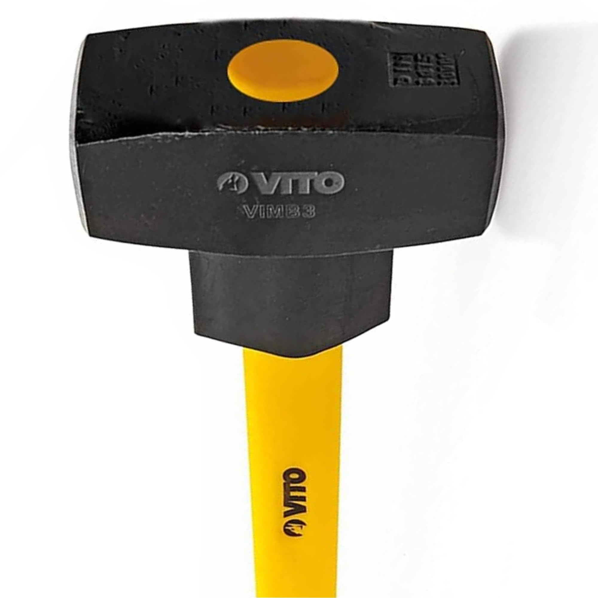 VITO Młot wyburzeniowy VIMB6, młot kowalski, stal kuta, trzonek z włókna szklanego, wymiary: 915 x 170 x 75 mm, głowica ze stali hartowanej, do prac rozbiórkowych i renowacyjnych (6 kg)