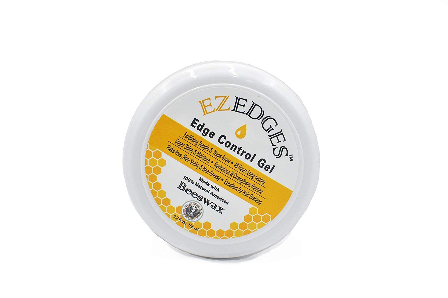 Vifycim COMOYA EZ EDGES Control Gel | Super Shine & Moisture | Flake-Free, Non-Sticky & Non-Greasy | Excellent for Hair Braiding