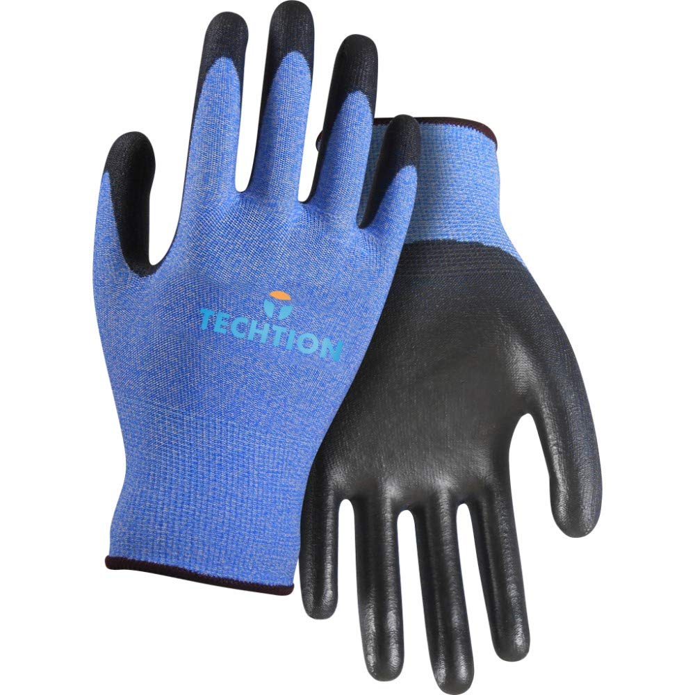Tool Zone ® Midas Safety TECHTION AEROLITE 3 CUT PRO SAFETY GLOVES (MEDIUM) 4|3|4|2 | 15 GAUGE HPPE LINER WITH PU COATED - Level CUT 3 EN388:2003 (1 Pair)