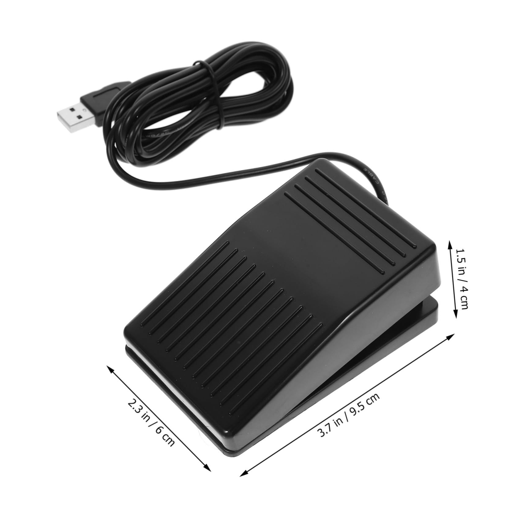 Abaodam Foot Switch Pedal Electric Foot Switch Simulator Ergonomic Design for Long Lasting Comfort Custom Shortcut Combination Key