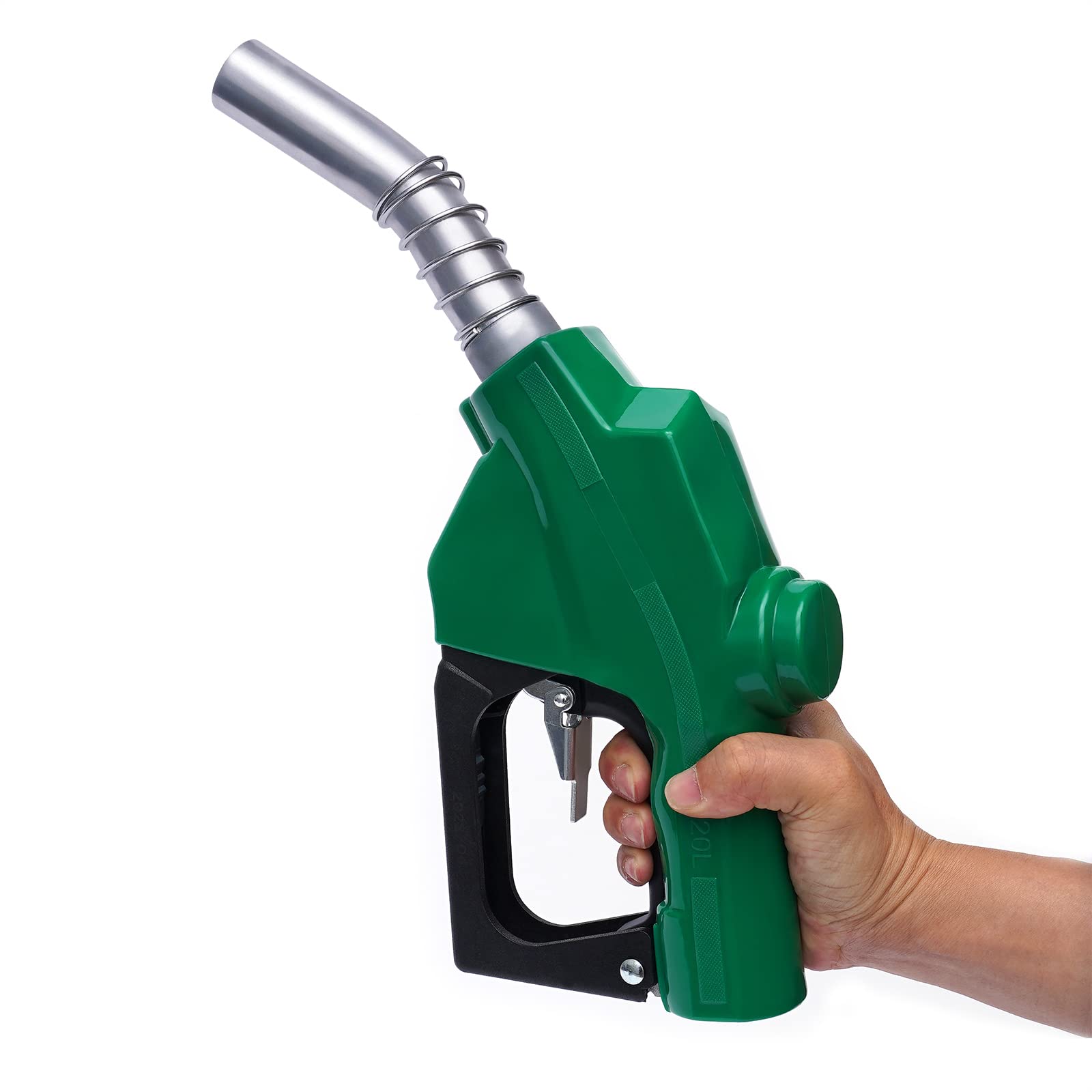Automatyczny pistolet 120 l/min, dysza paliwowa, 3 biegi, regulowana dysza diesla z automatycznym wyłączeniem oleju napędowego/benzyny i nafty