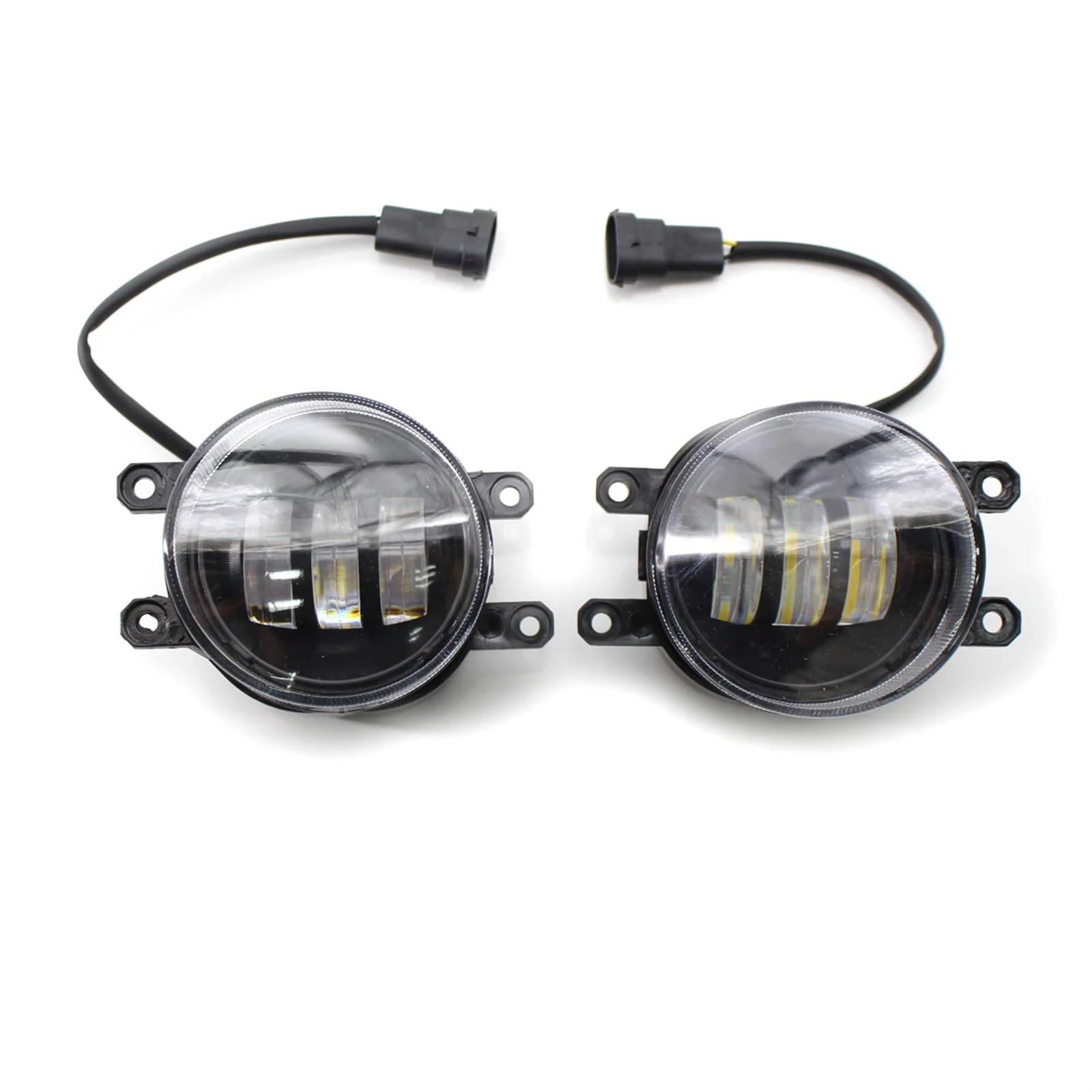 MEIZIYU 2Pcs Front Bumper LED Fog Light Fit For Toyota Camry Corolla Prius 81210-0D040 81220-0D040 81210-0D042 Lamp Car Styling Modification światła do jazdy dziennej do samochodów