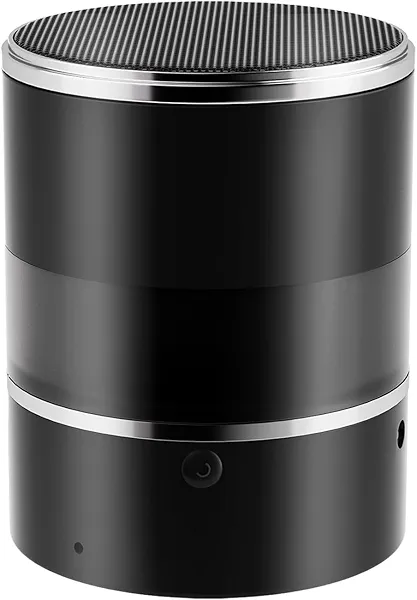 Security Camera with Bluetooth Speaker and Night Light – 1080P Indoor WiFi Camera for Home Security, Motion Detection, Night Vision, App Control, Local & Cloud Storage (Black)