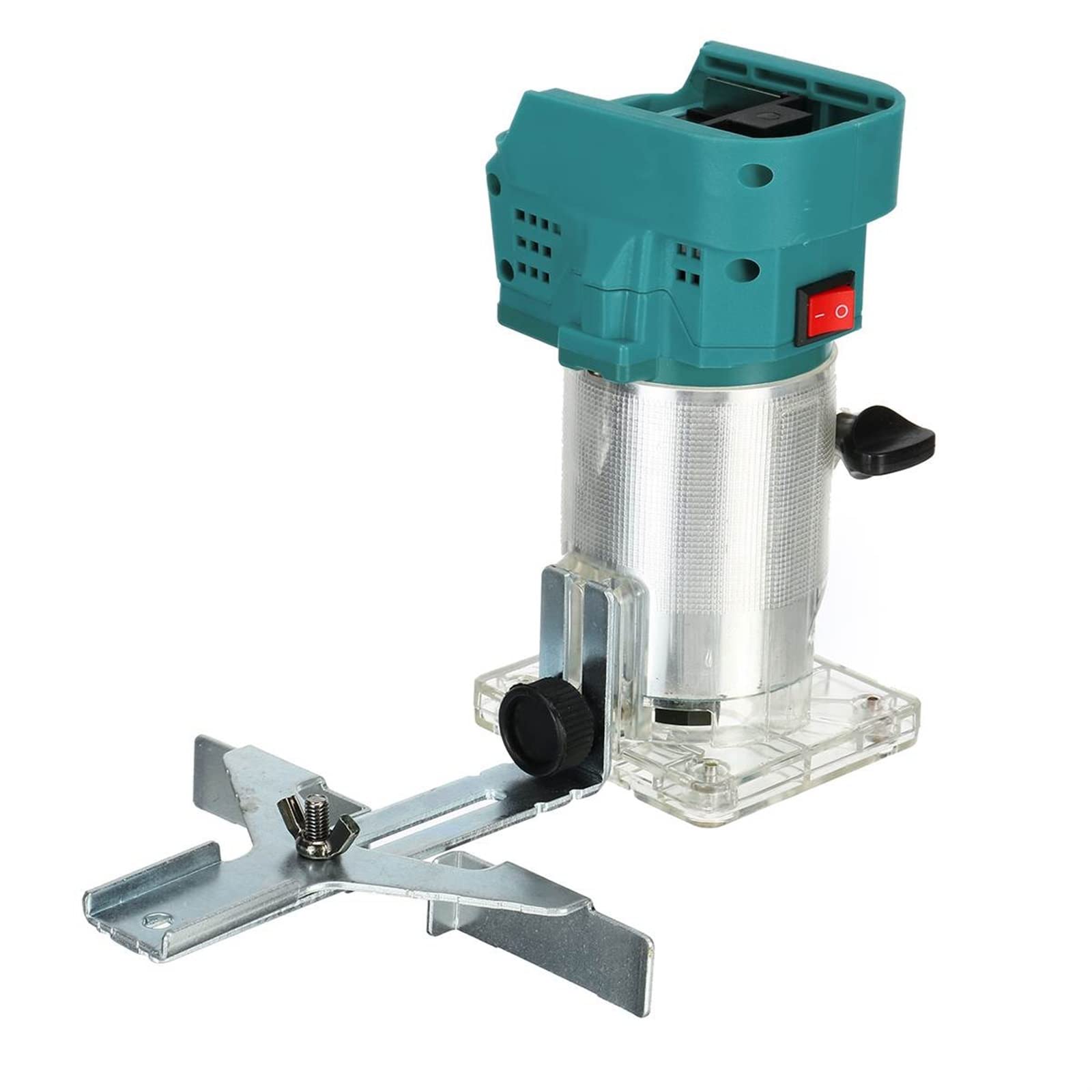 Frezarka do drewna 850W elektryczny trymer Wookworking grawerowanie dłutowanie ręczne przycinanie maszyna do rzeźbienia frez do drewna Router frezowanie do akumulatora Stabilne i precyzyjne cięcie