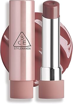 Amazon.co.jp: 3CE グレイジーリップグロウ ダブルグレープ 口紅
